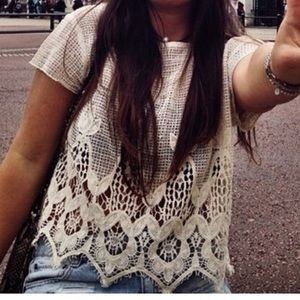 Lace Malibu top